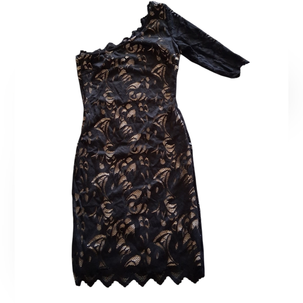 H&M Lace Cocktail Midi Dress